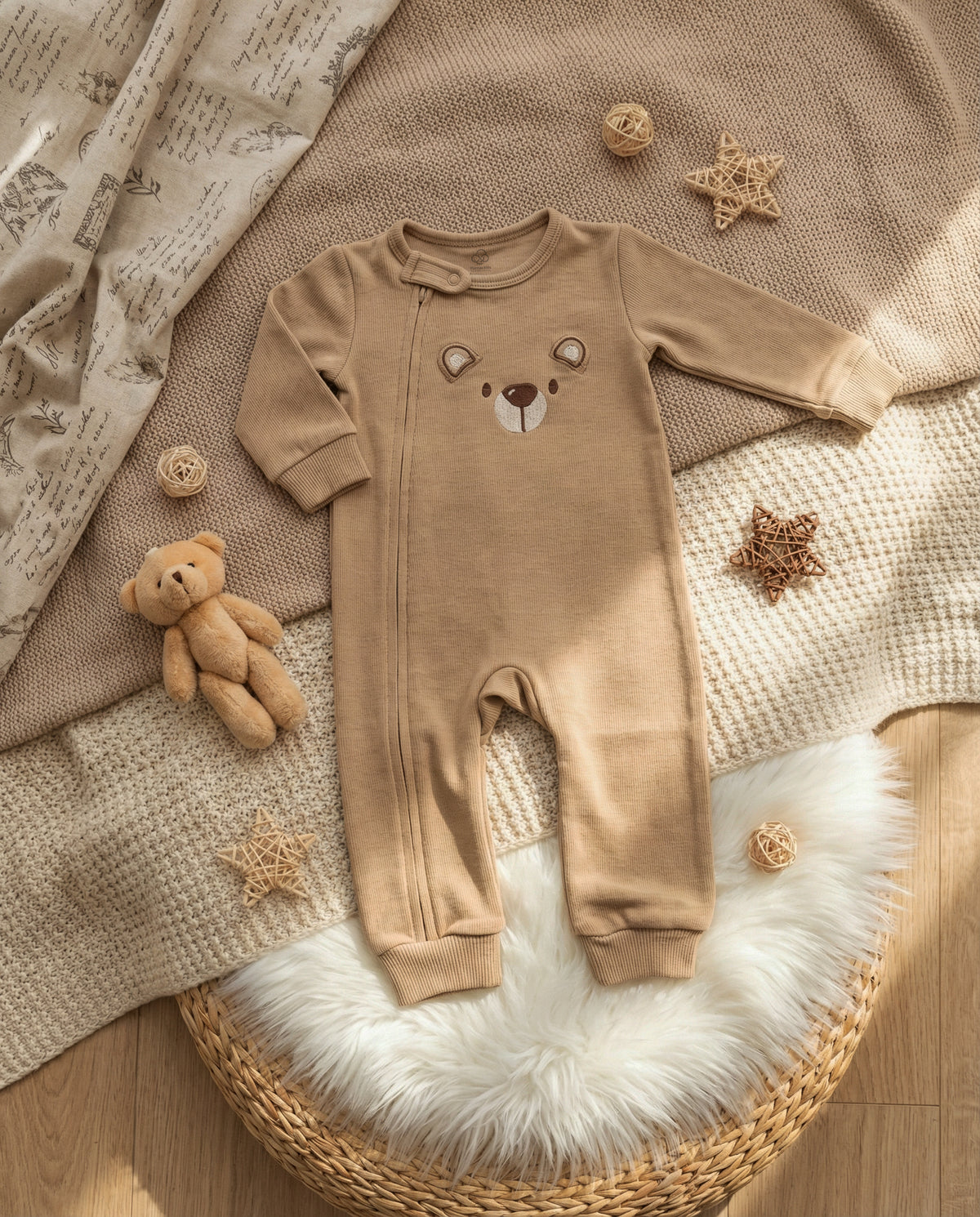 Winter Cozy Bear Jumpsuit