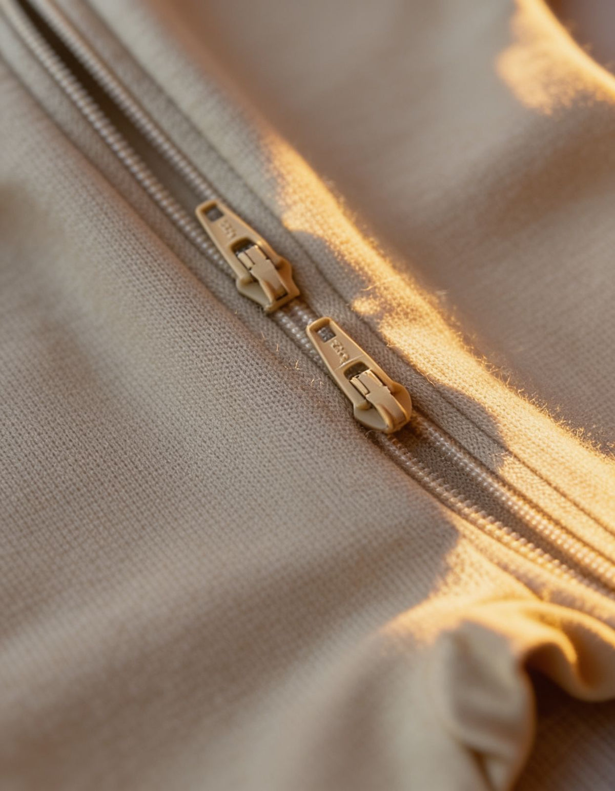 2-Way Zipper Summer Jumpsuit Cotton Jersey