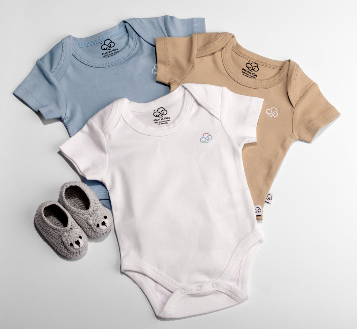 3 Pack Short Sleeve Bodysuit