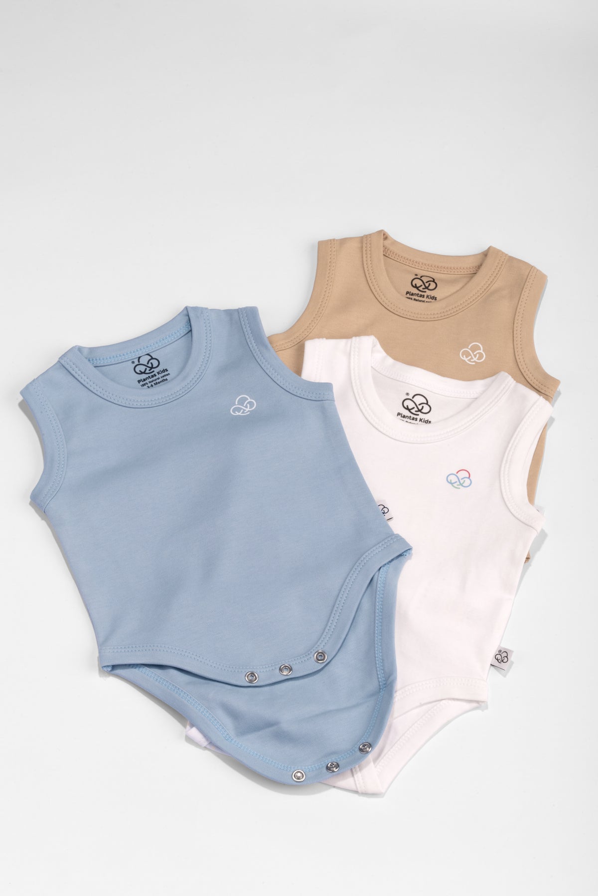 3 Pack Sleeveless Bodysuit
