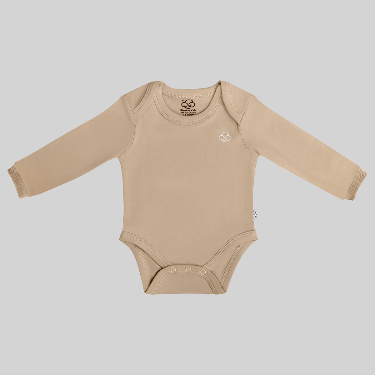 Ribbed Cuffs Long Sleeve Bodysuit