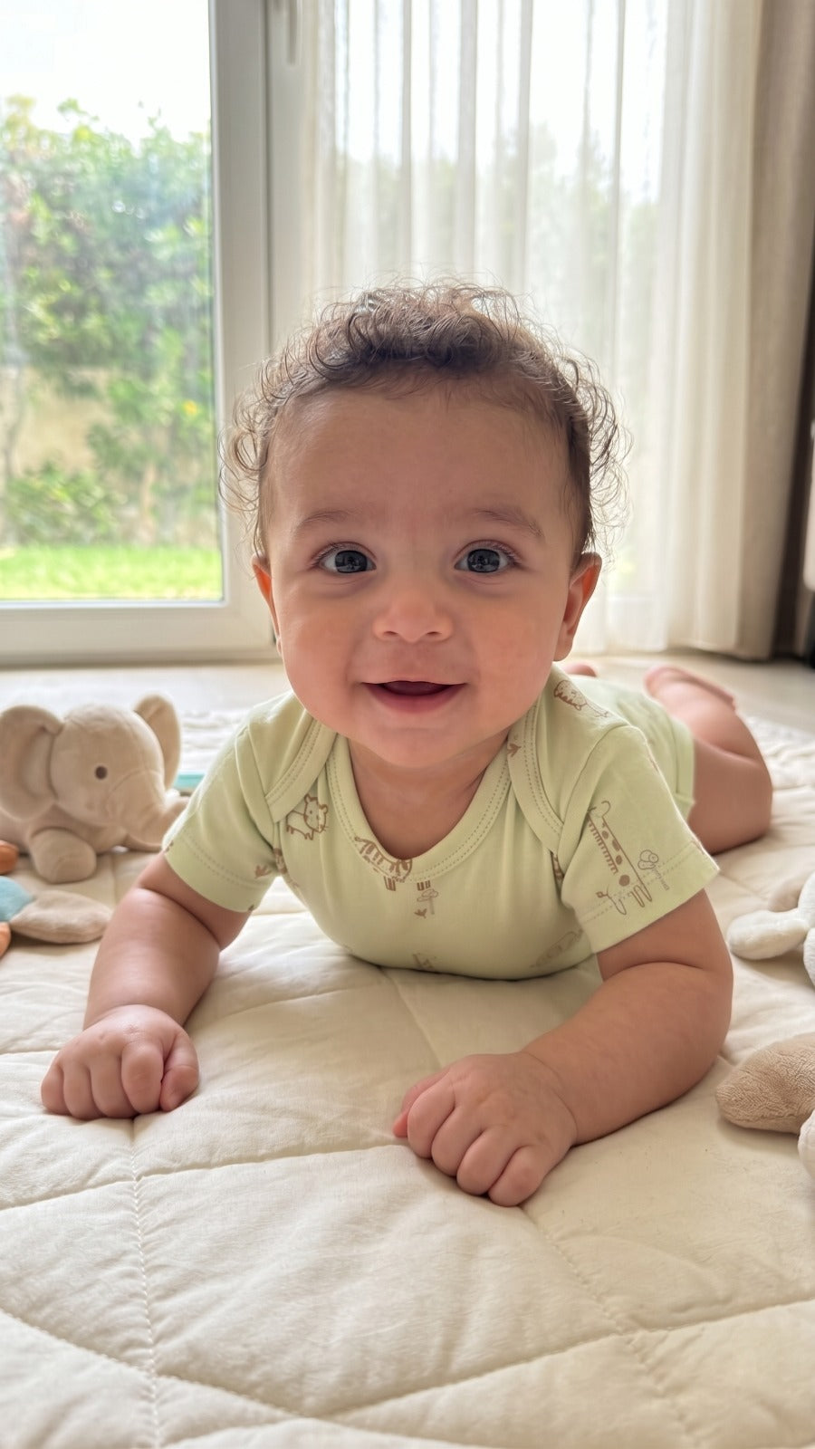 ANIMALS SHORTSLEEVE BODYSUIT