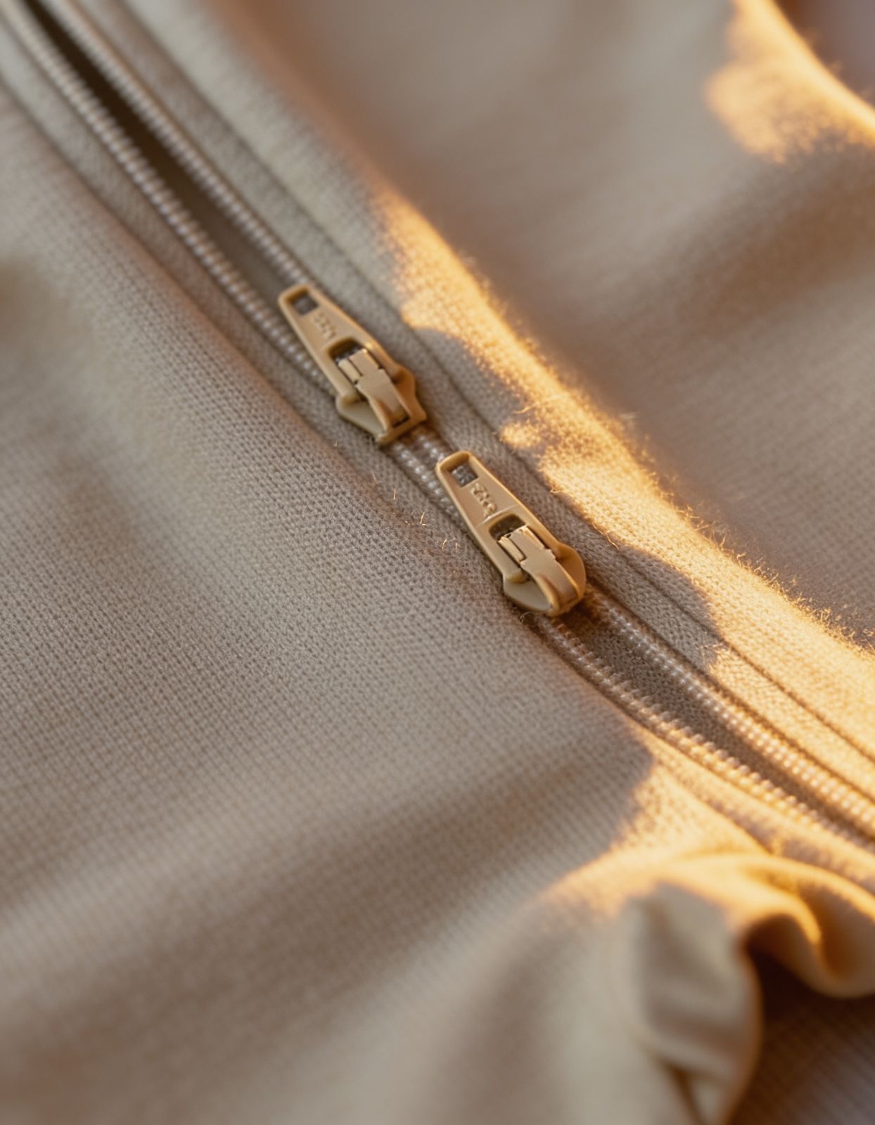 2-Way Zipper Summer Jumpsuit  Cotton Jersey