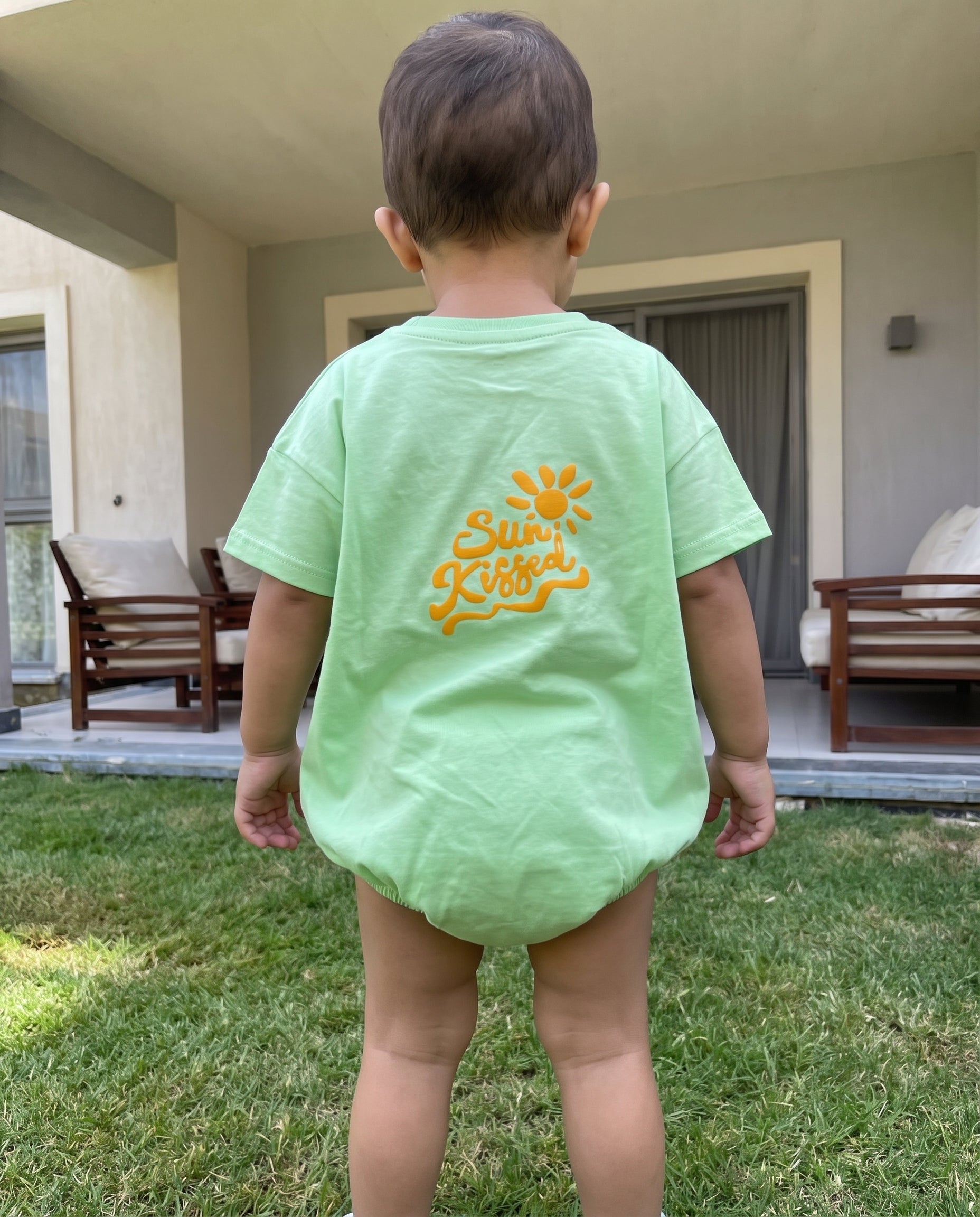 Oversized Cotton T-Shirt Romper