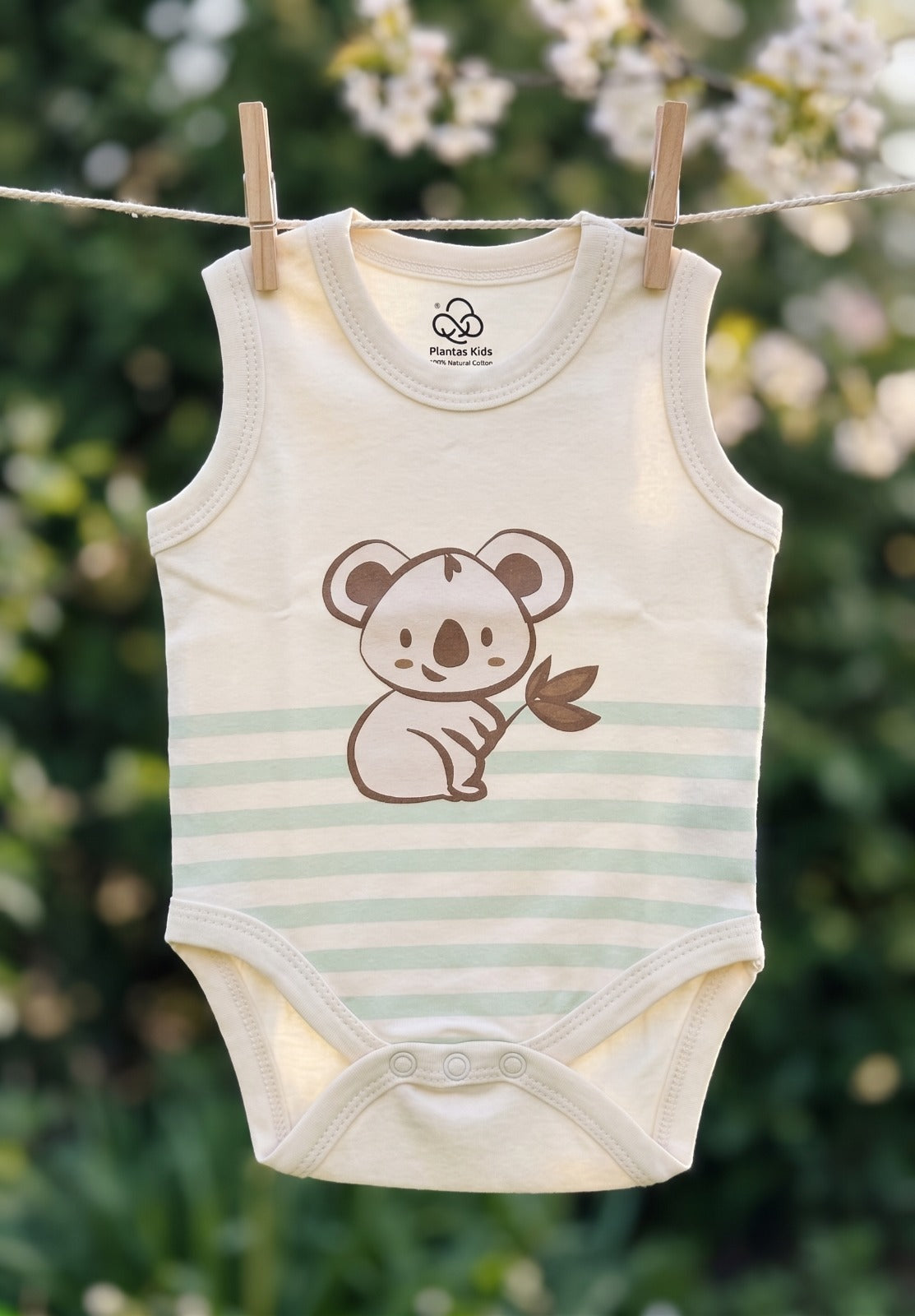 Koala Sleeveless Bodysuit