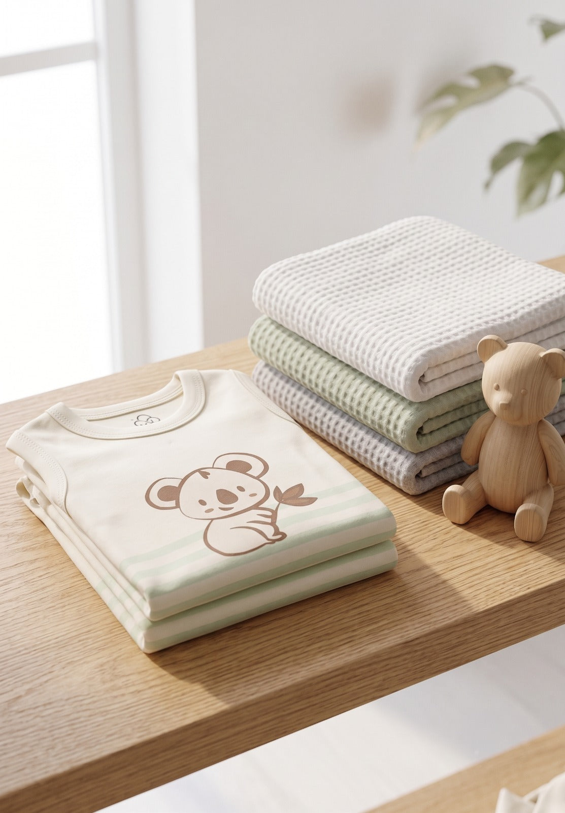 Koala Sleeveless Bodysuit