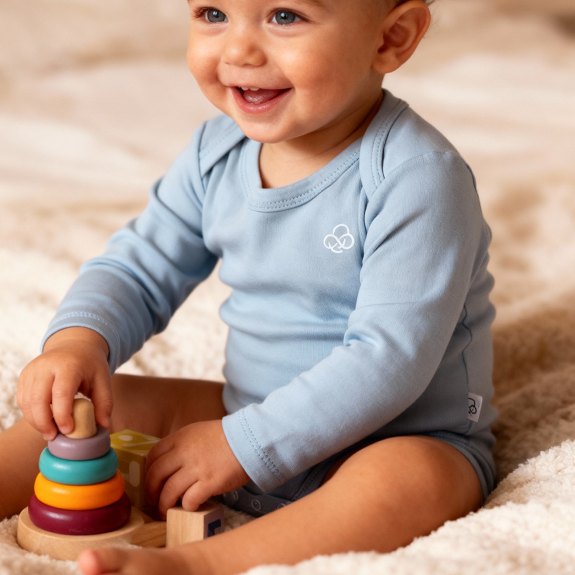 3 Pack Long Sleeve Bodysuit