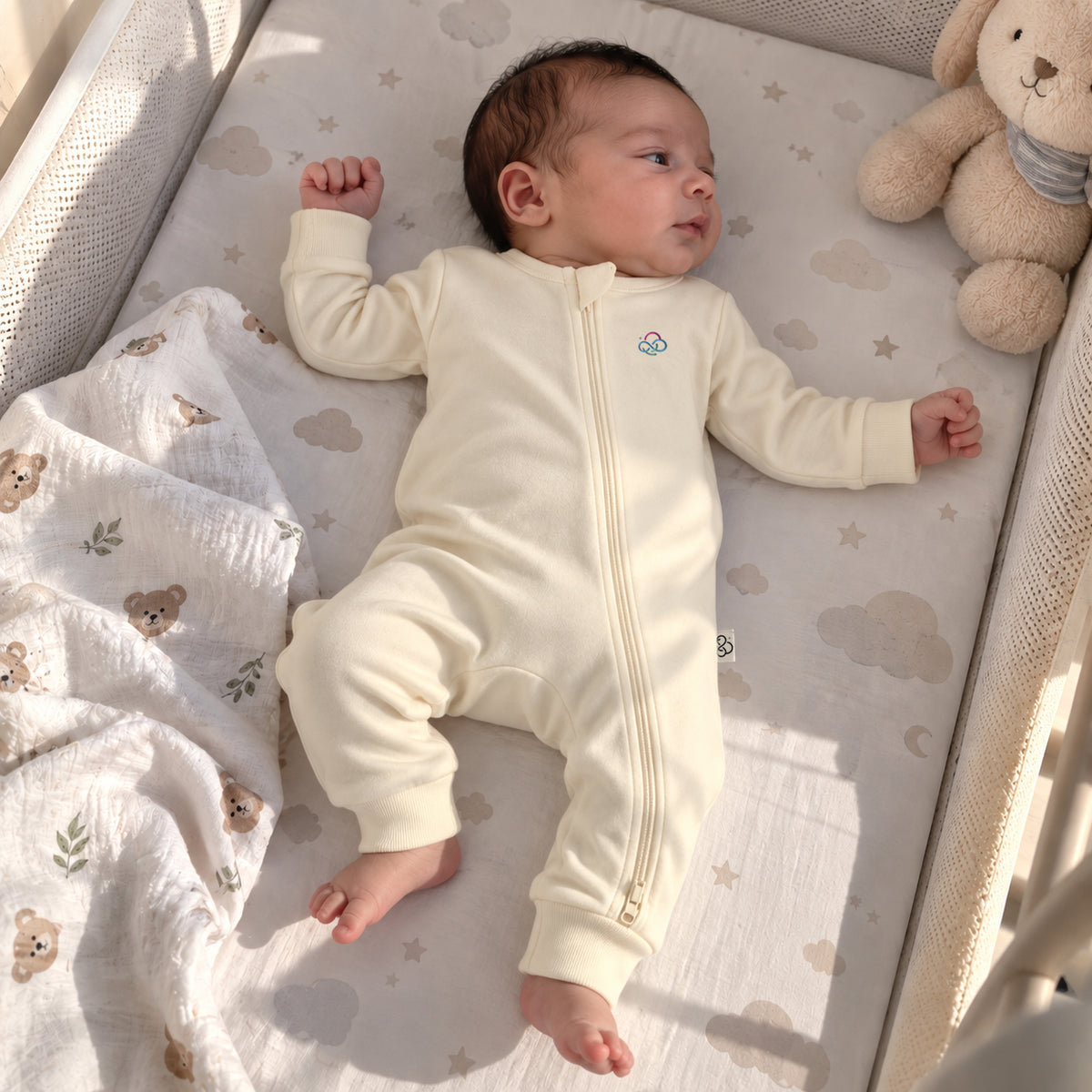 Mid-Season Newborn Cotton Jumpsuits
