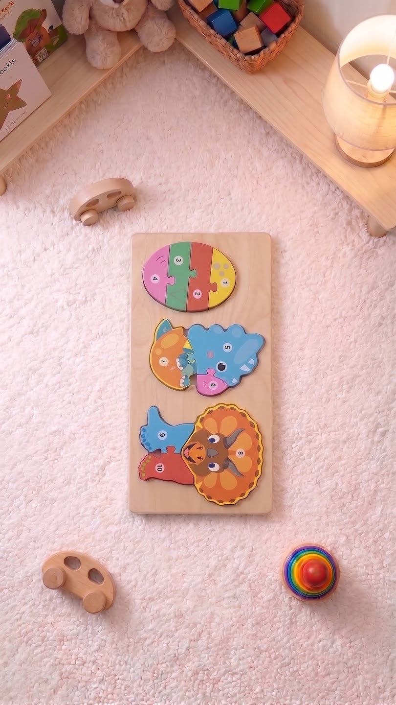Little Explorers Wooden Number Puzzle — PK-TY-PUZ-02-09 A (2)
