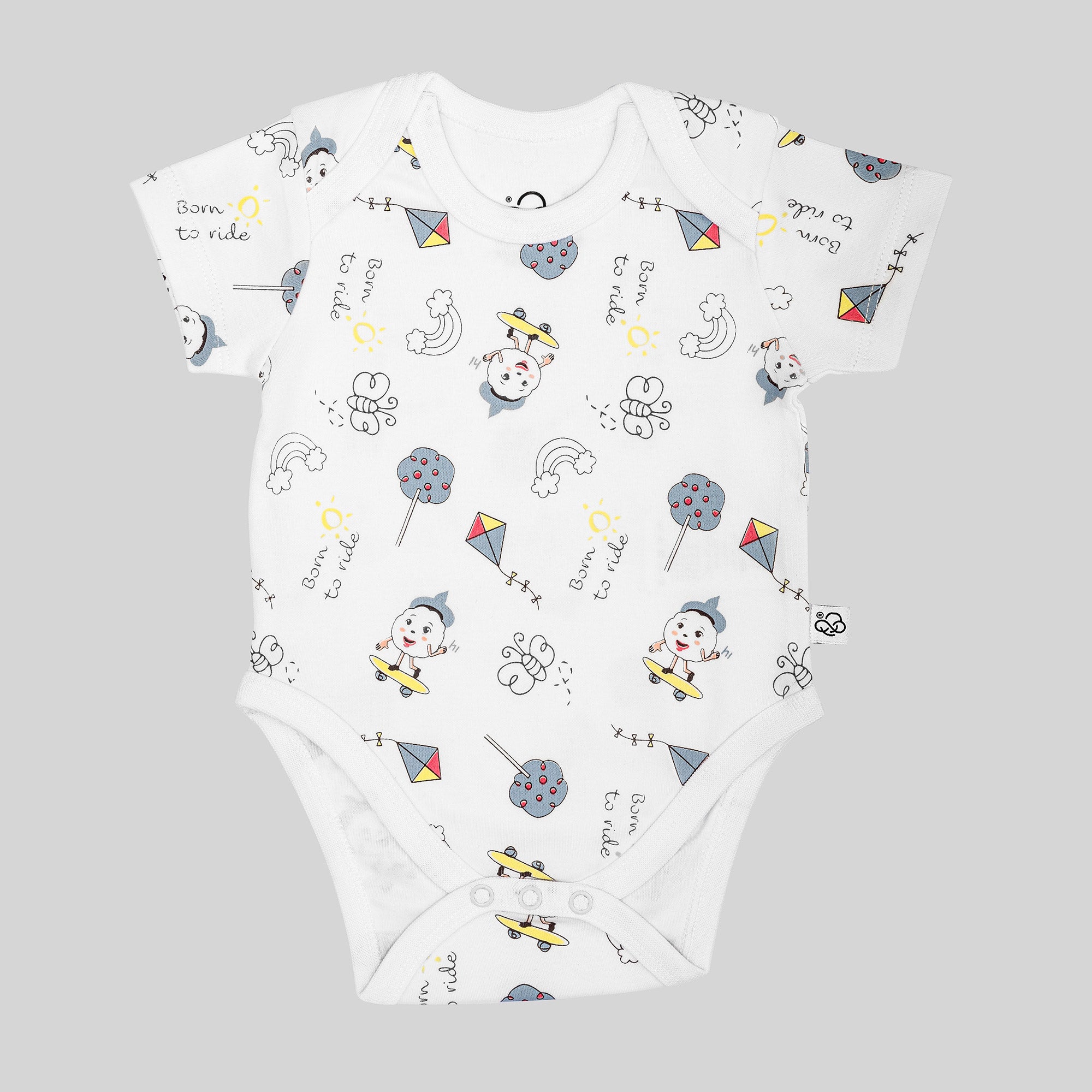 Short Sleeve Bodysuit - Printed