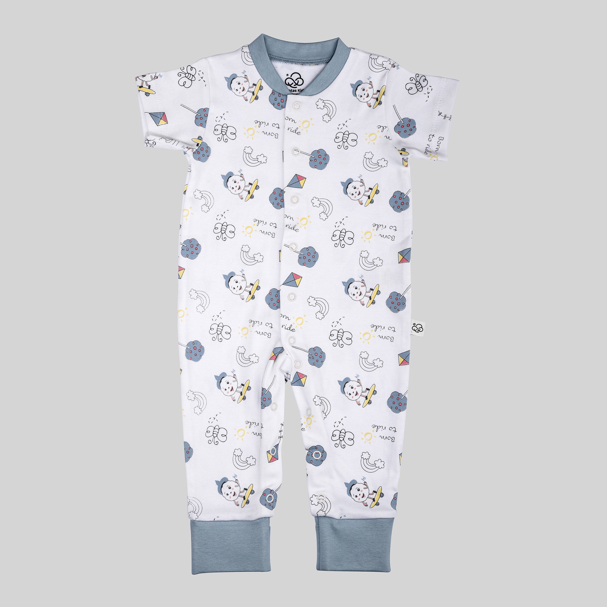 2 Pack Jumpsuit Set - Sky Blue