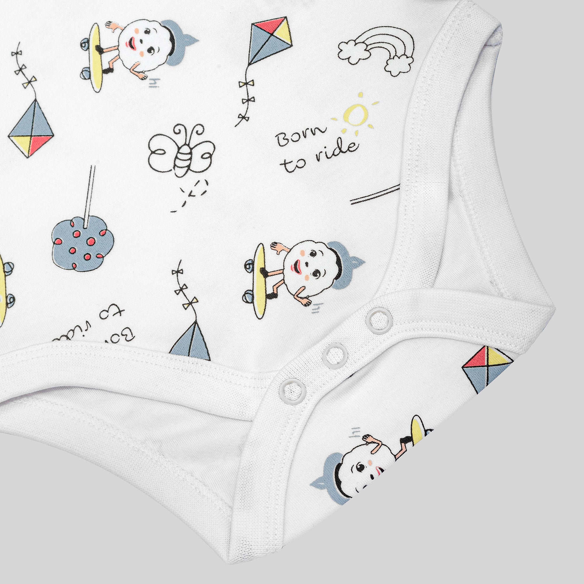 Sleeveless Bodysuit - Printed