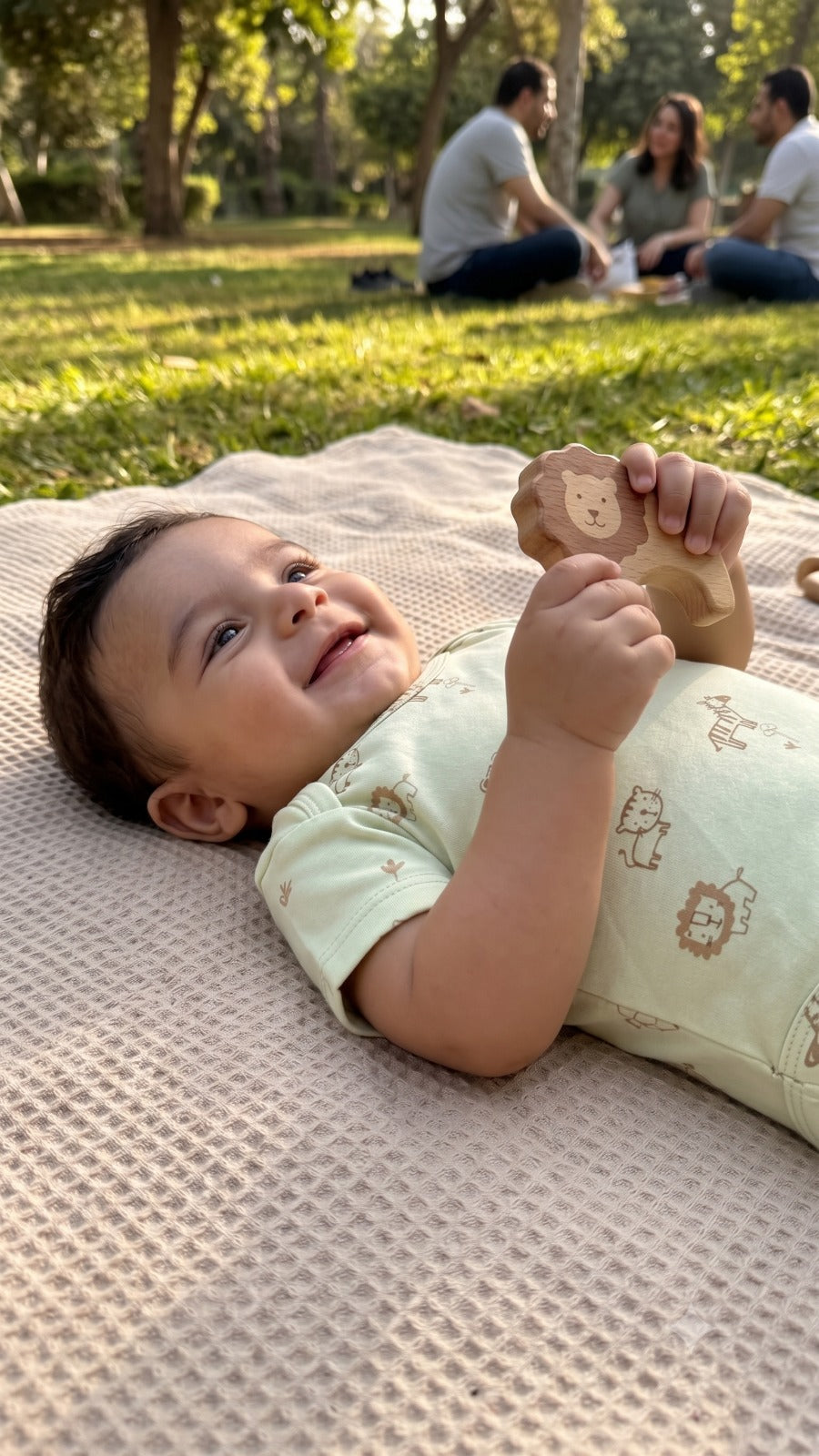 ANIMALS SHORTSLEEVE BODYSUIT