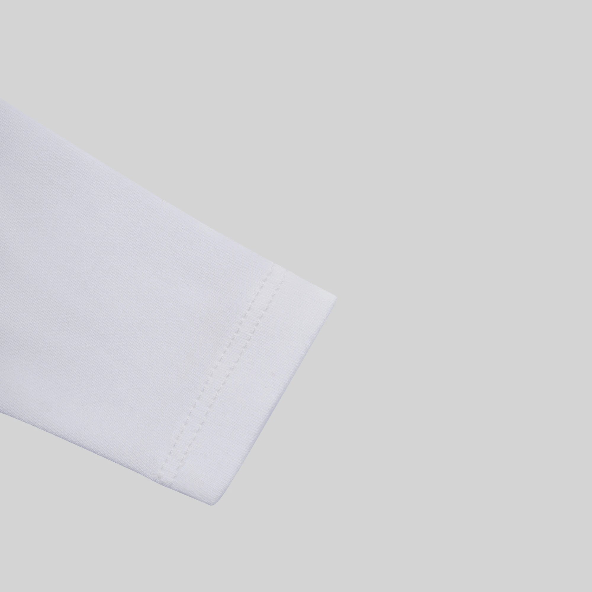 Basic Long Sleeve Bodysuit - White