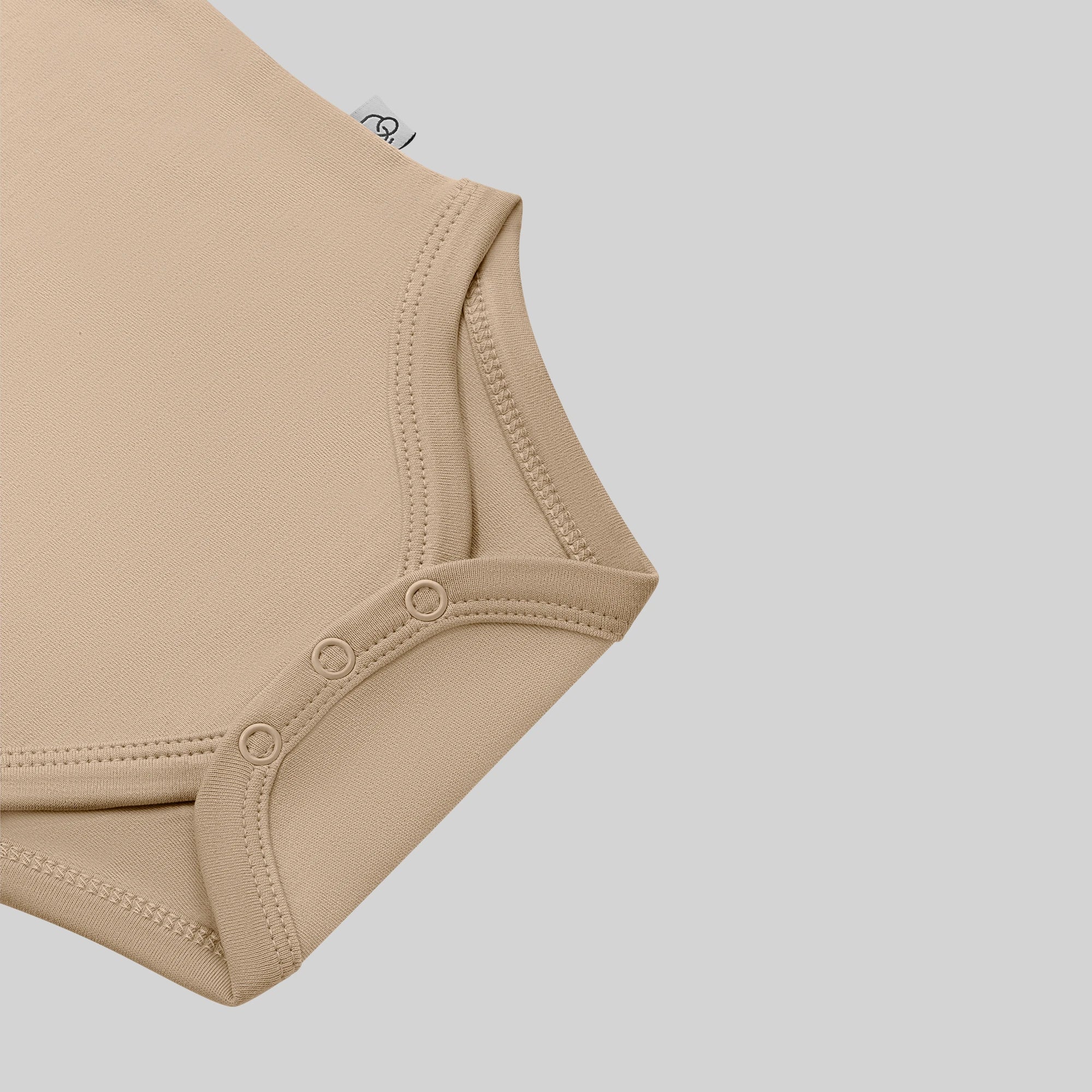 Basic Sleeveless Bodysuit - Beige