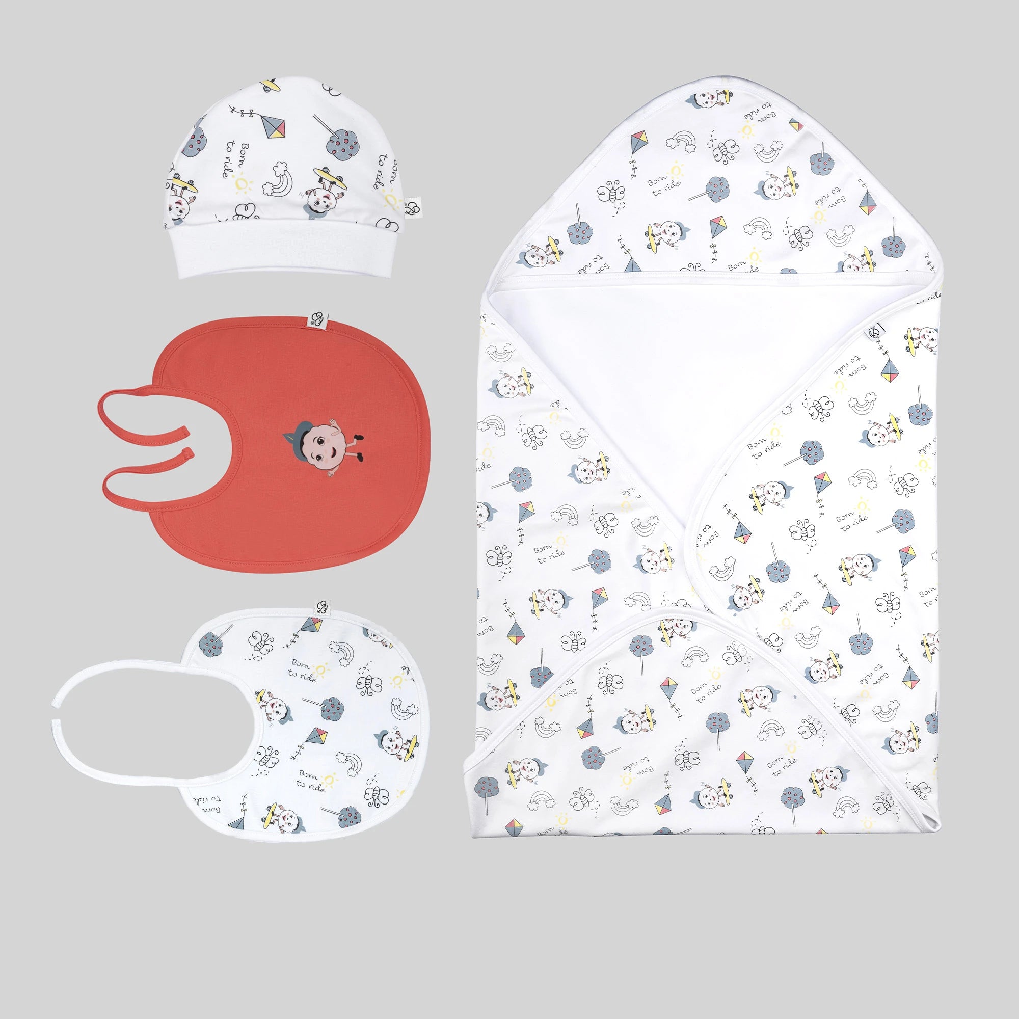 Blankie & Bibby Set - Tea Rose