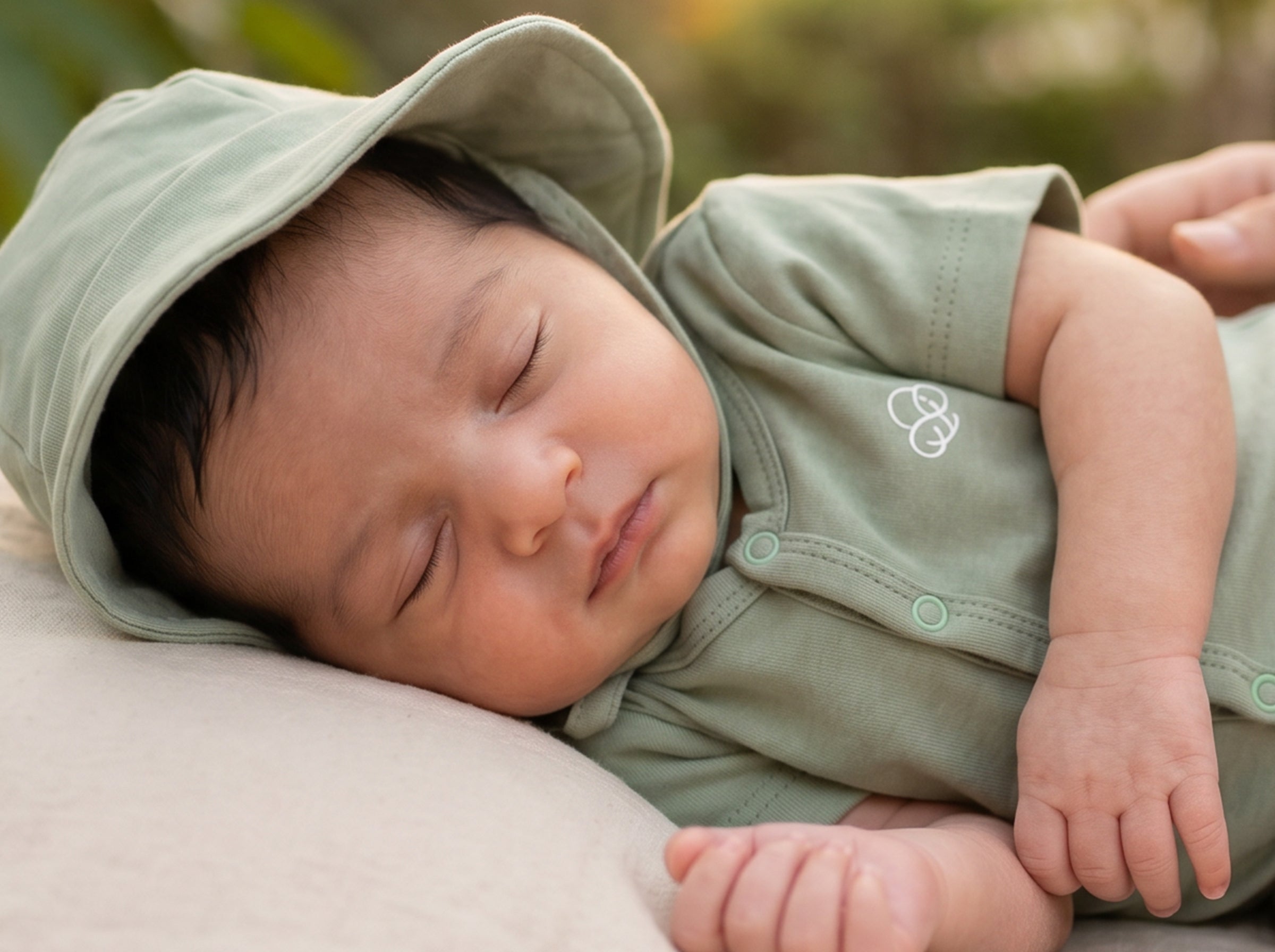 Newborn Summer Jumpsuit Set with Cute Hat Pistage