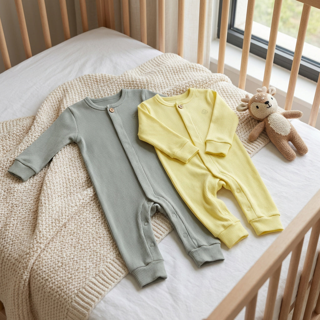 Gray Everyday Comfort Waffle Jumpsuit