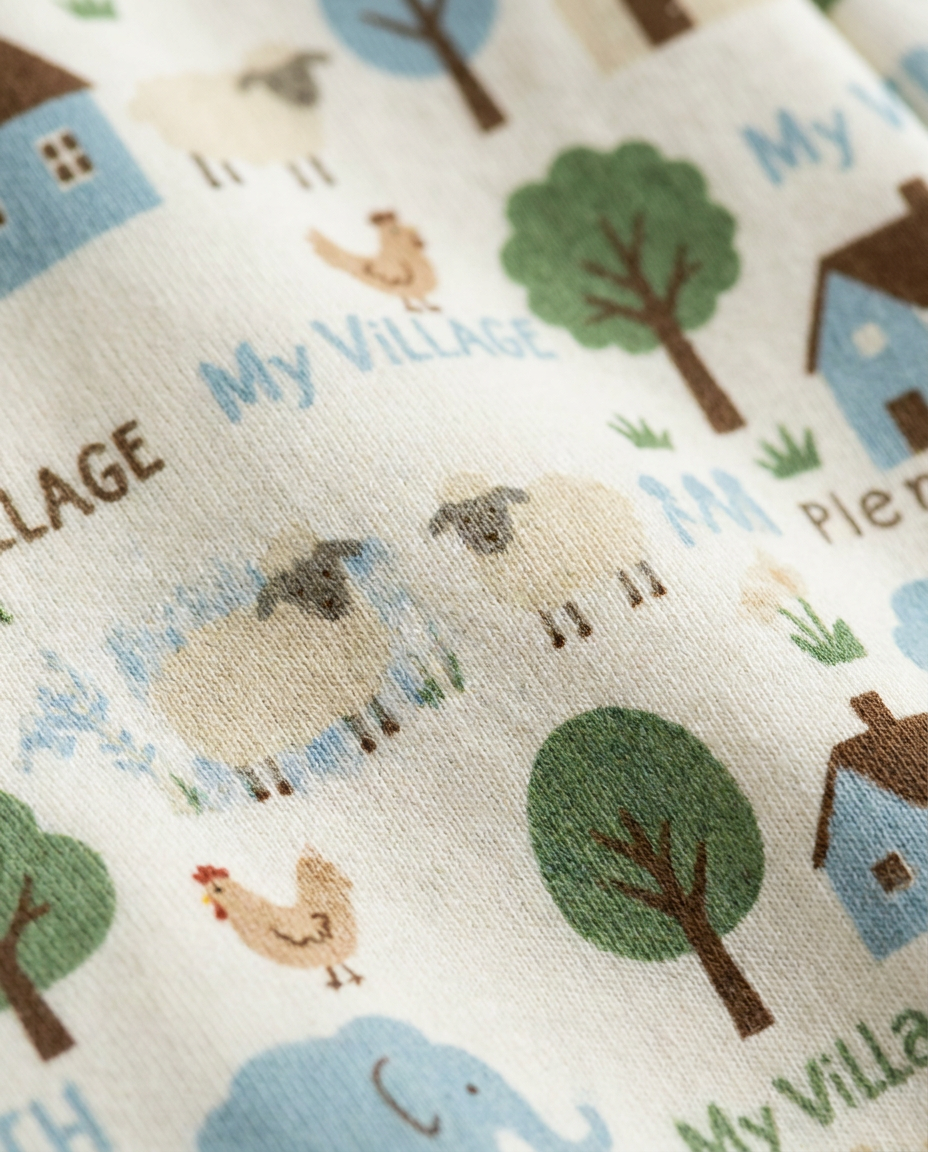 Snap Shoulder Pajama With Cff Pant