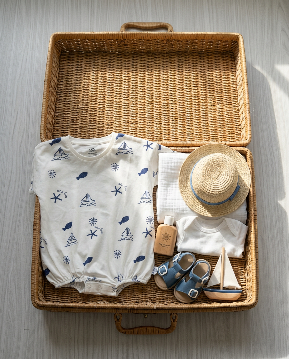 Oversized Cotton T-Shirt Romper