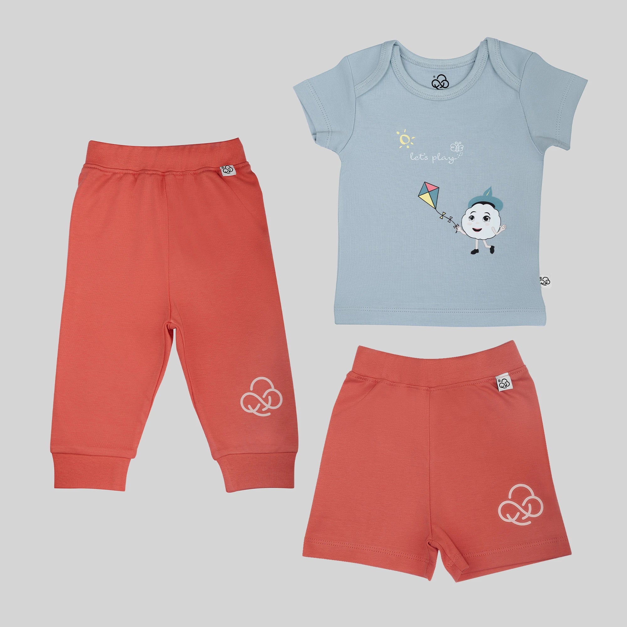 Pajama Set - Pack of 3 - Multi Color