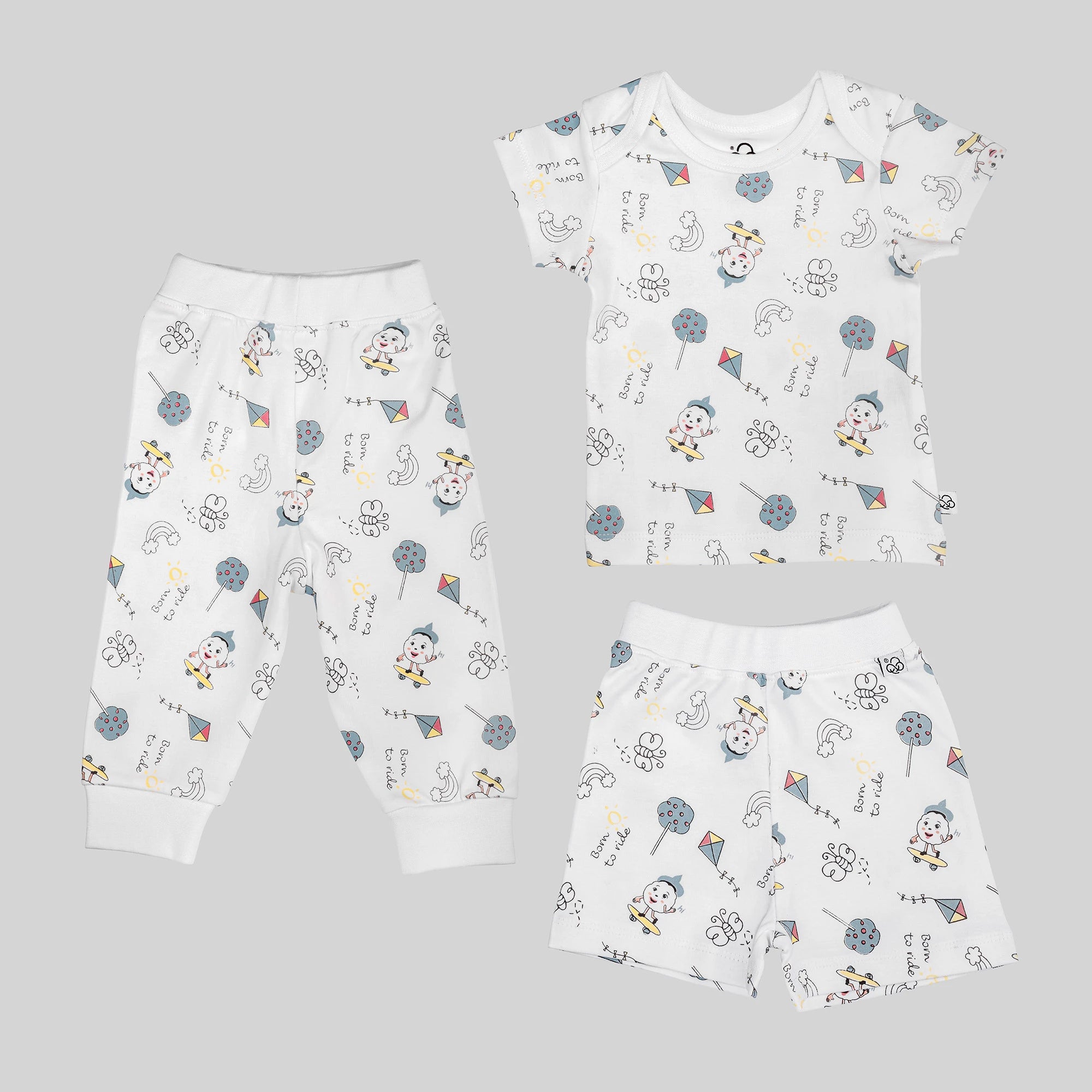 Pajama Set - Pack of 3 - Printed