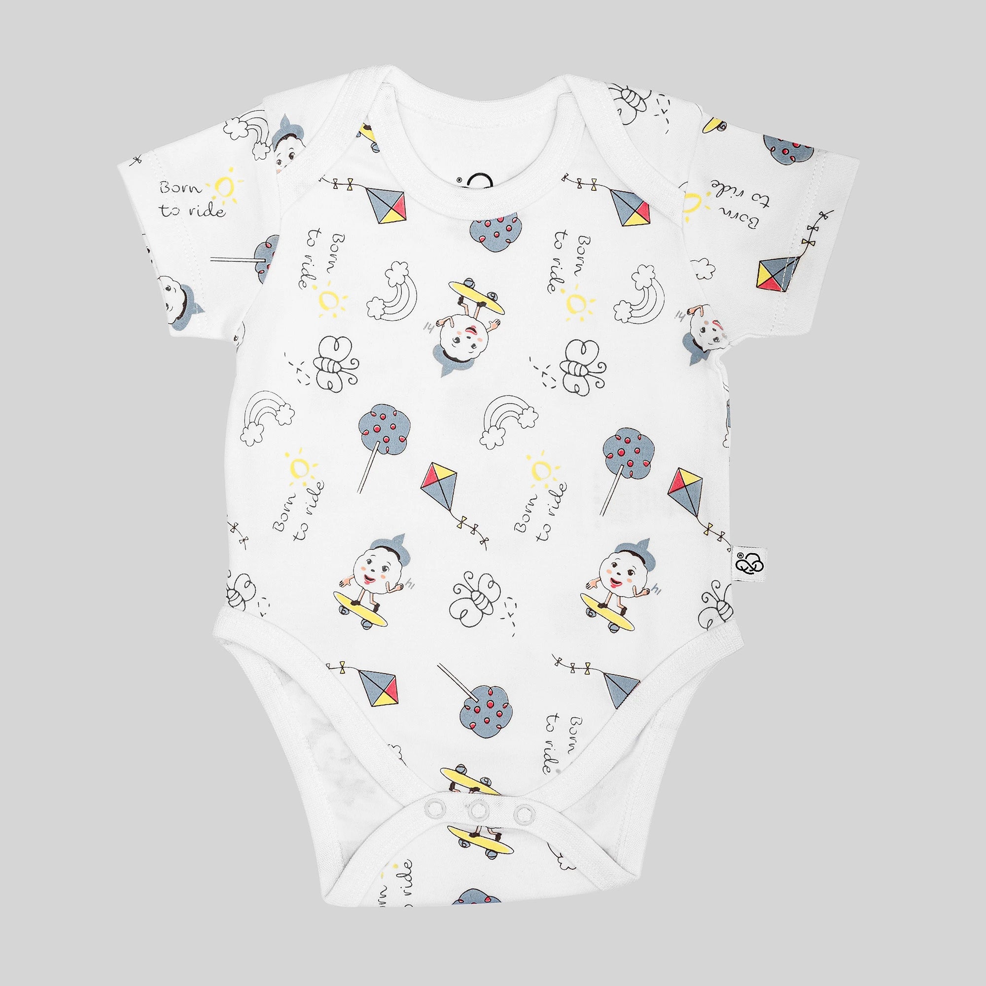 Short Sleeve Bodysuit - Printed