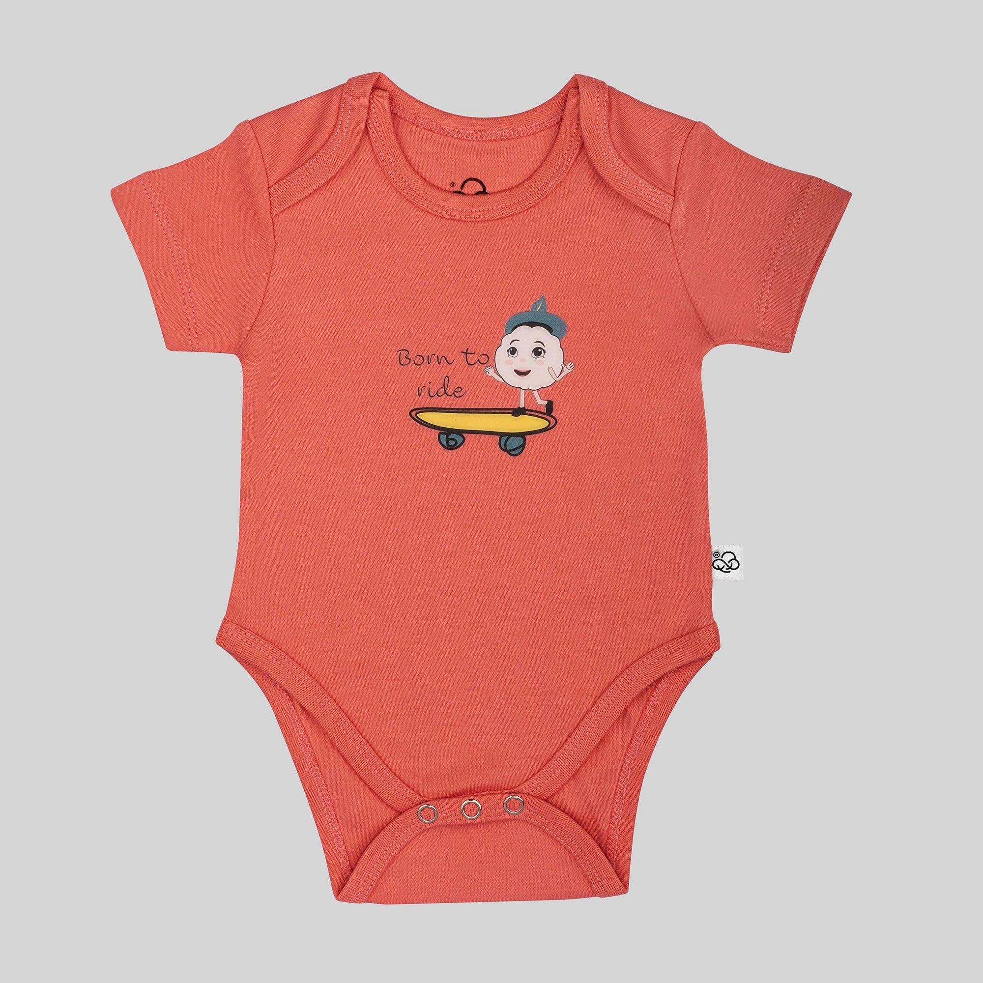 Short Sleeve Bodysuit - Tea Rose