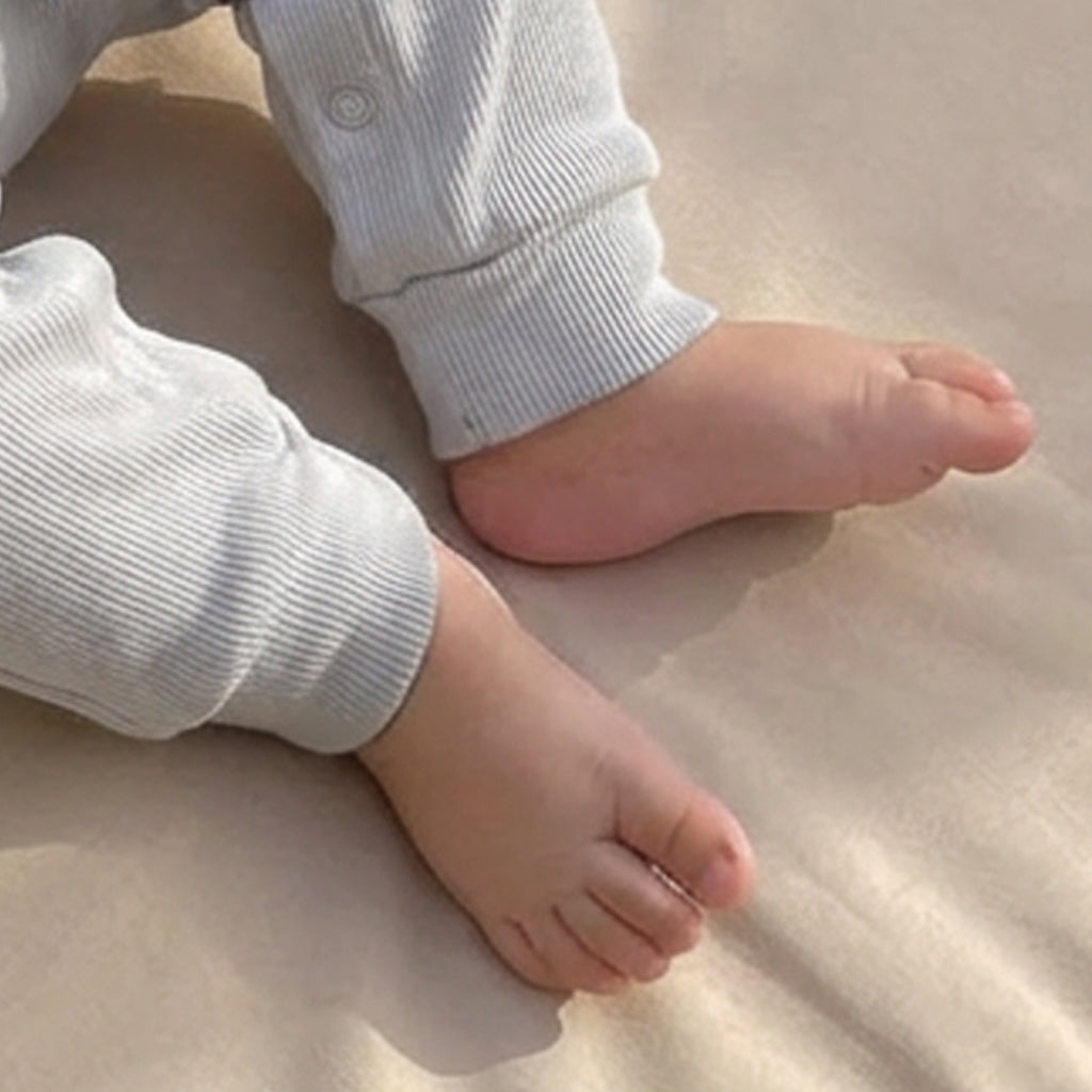 Gray Everyday Comfort Waffle Jumpsuit